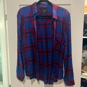 Rails long sleeve button down shirt | size medium
